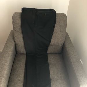 Black 100% wool banana republic dress pants sz 34